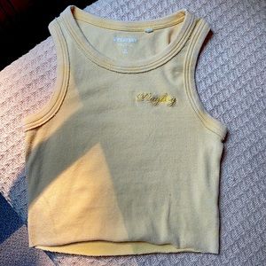 Pacsun- Playboy Cropped Tank